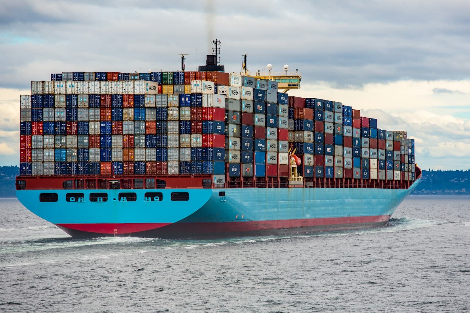 Cargo vessel representing the trade a strategy has to serve